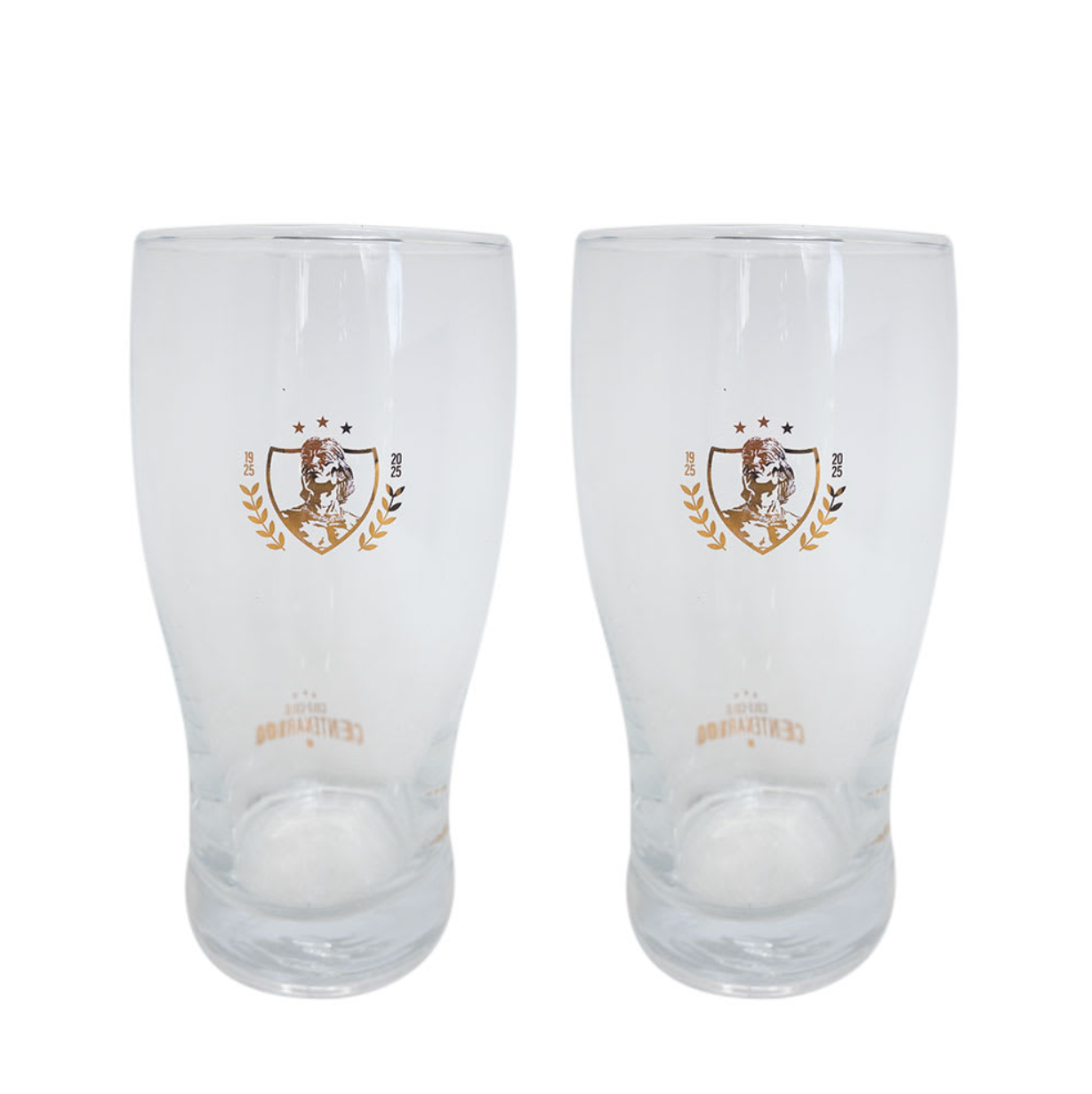 Set Dos Vasos Shopero Centenario Colo Colo