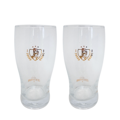 Set Dos Vasos Shopero Centenario Colo Colo