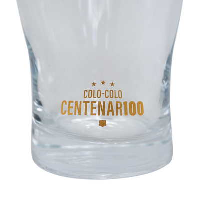 Set Dos Vasos Shopero Centenario Colo Colo