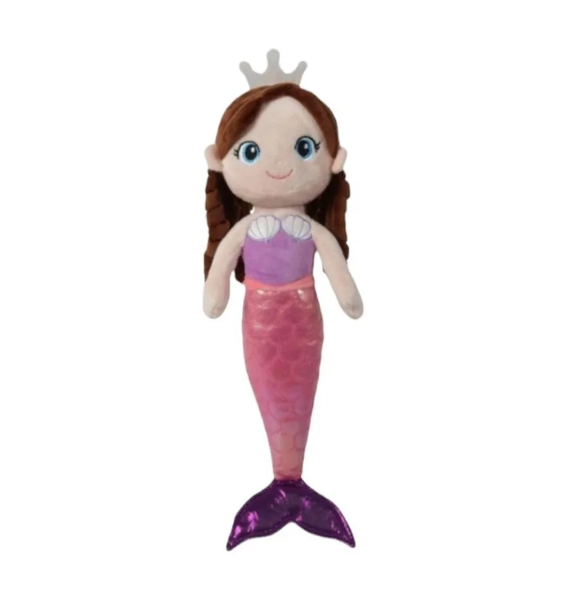 Muñeca Sirena 48cm Marron