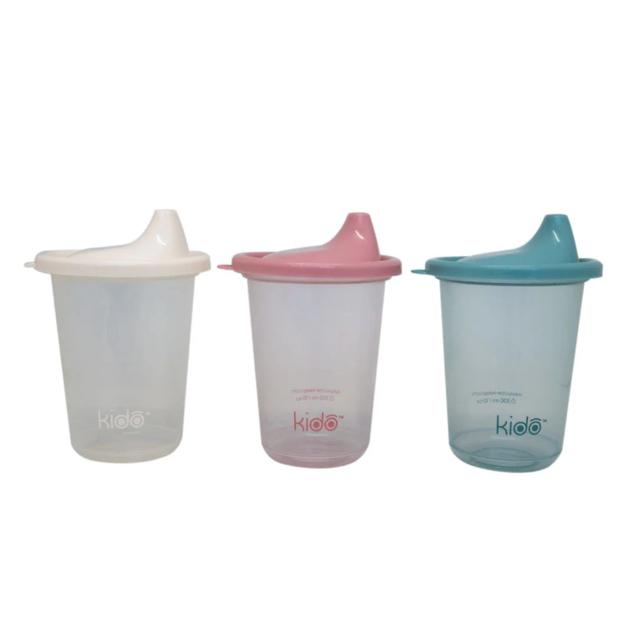 x Mayor Set 6 Vasos Reutilizables Kido