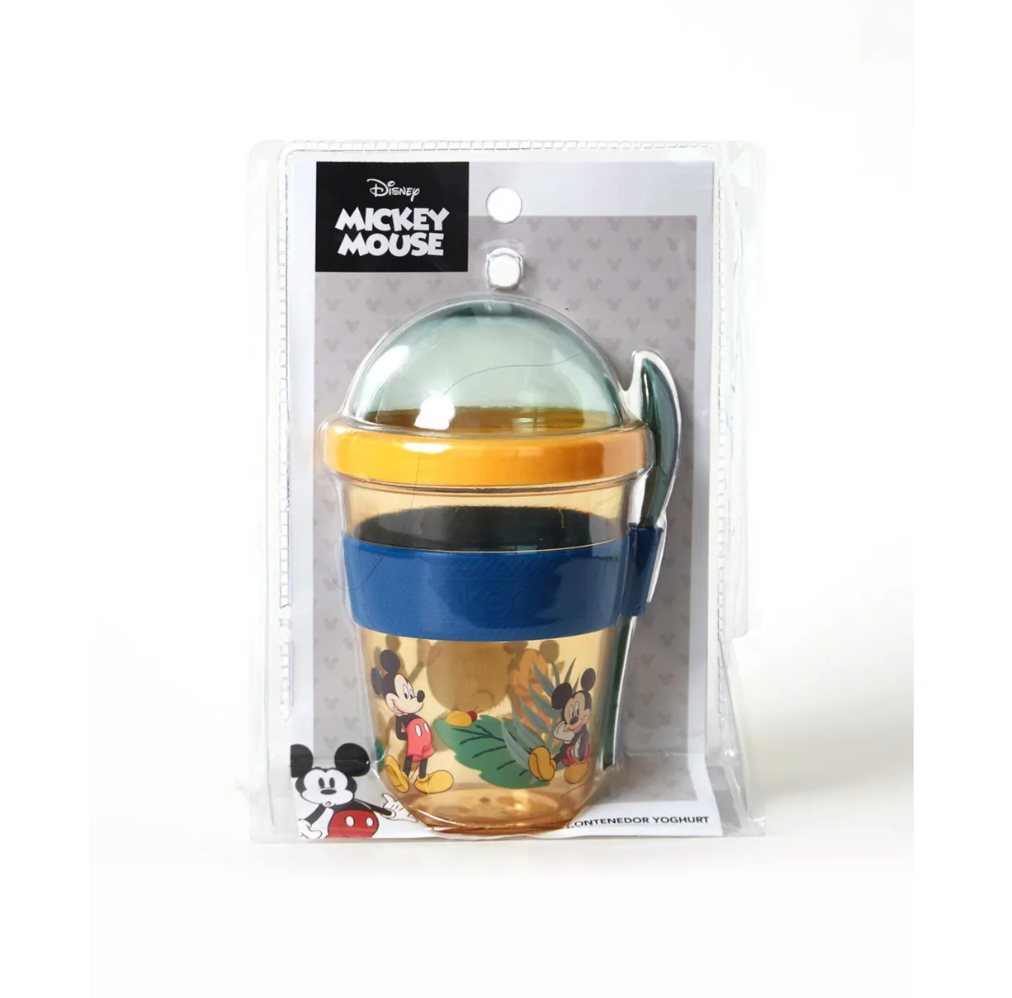 Vaso Yoghurt Mickey Mouse Amarillo