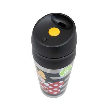 Vaso Mug Boton Minnie Negro