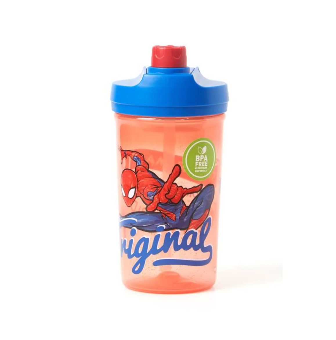 Botella Doble Lid Spiderman