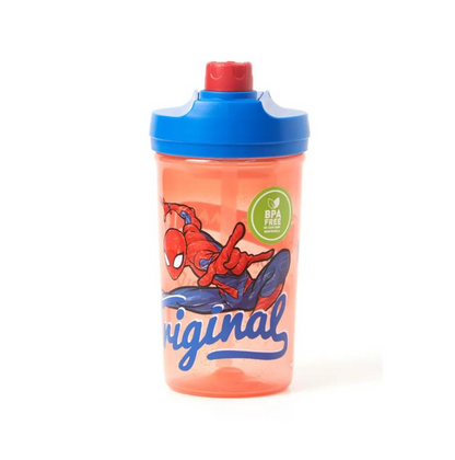 Botella Doble Lid Spiderman