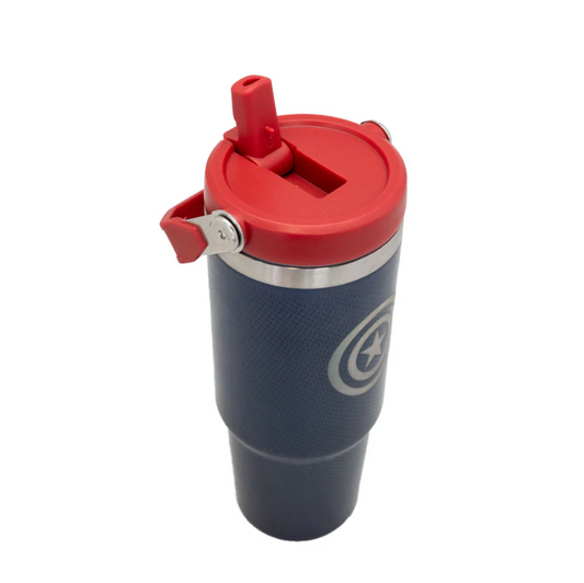 Botella Termica Mango 850ml Capitan America Marvel