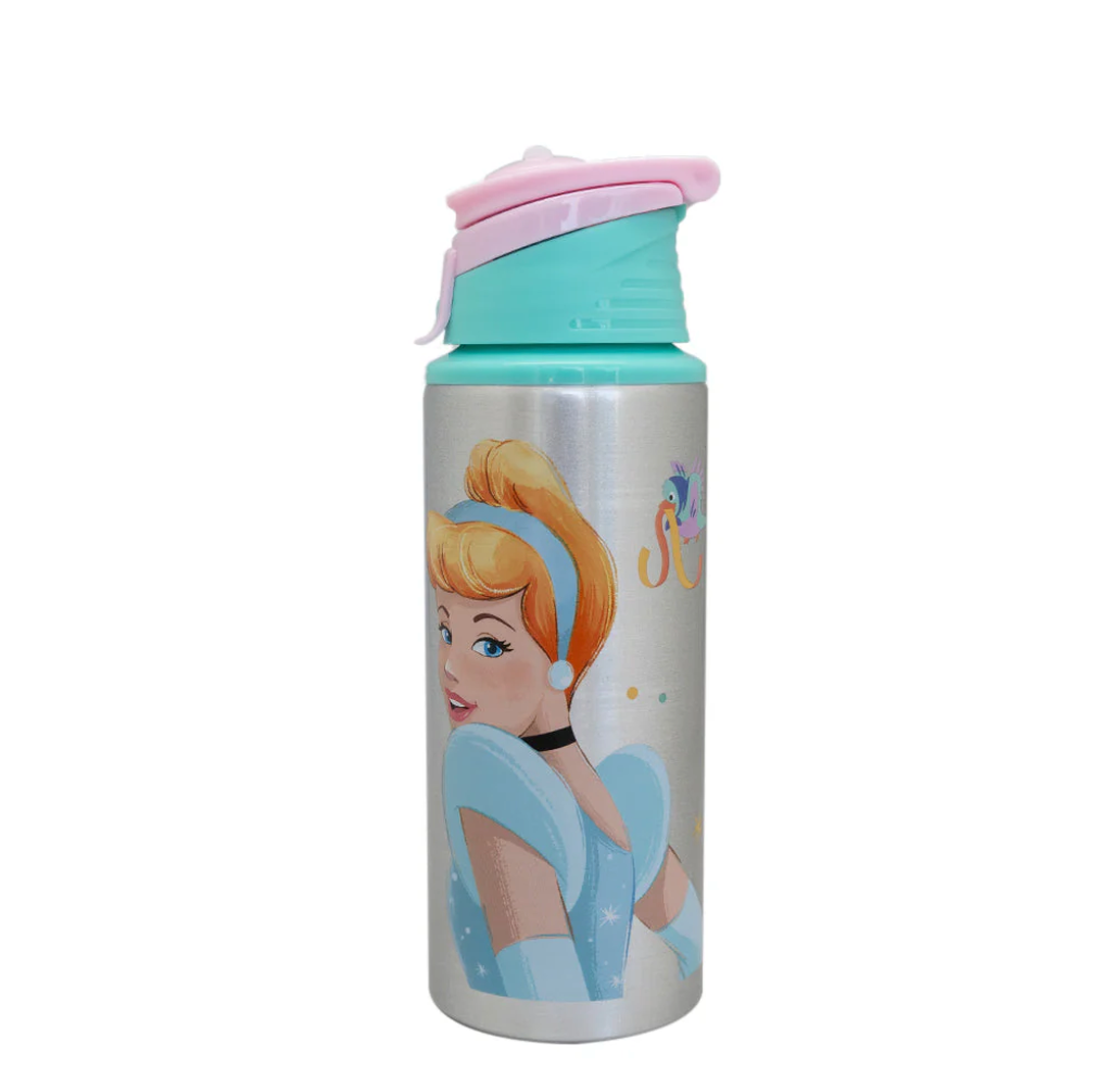 Botella Metalica Princesas