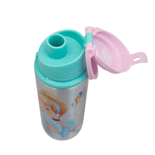 Botella Metalica Princesas