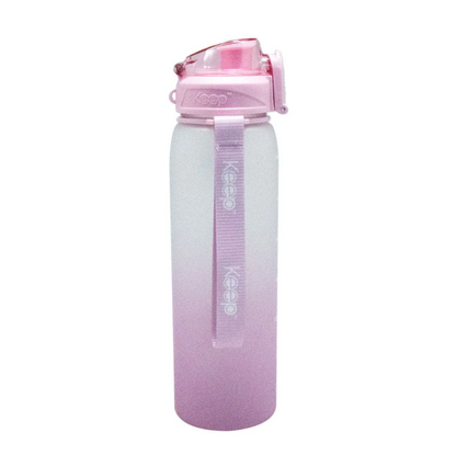 Botella Medidas Rubber 1 Litro Keep