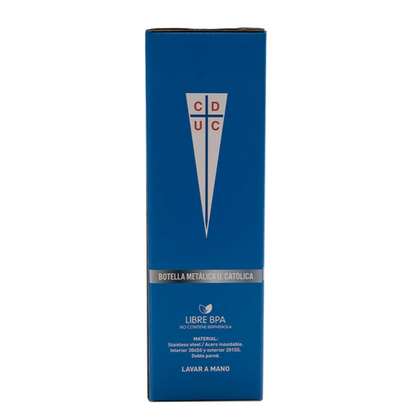 x Mayor Botella Metalica 600 Ml U Catolica