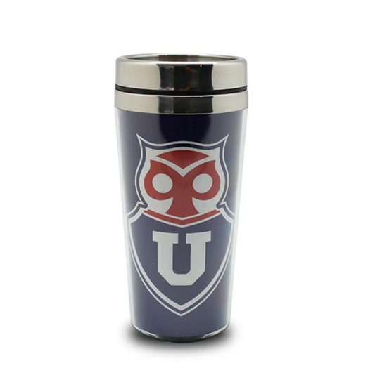 Mug Termico Logo Plateado Universidad de Chile