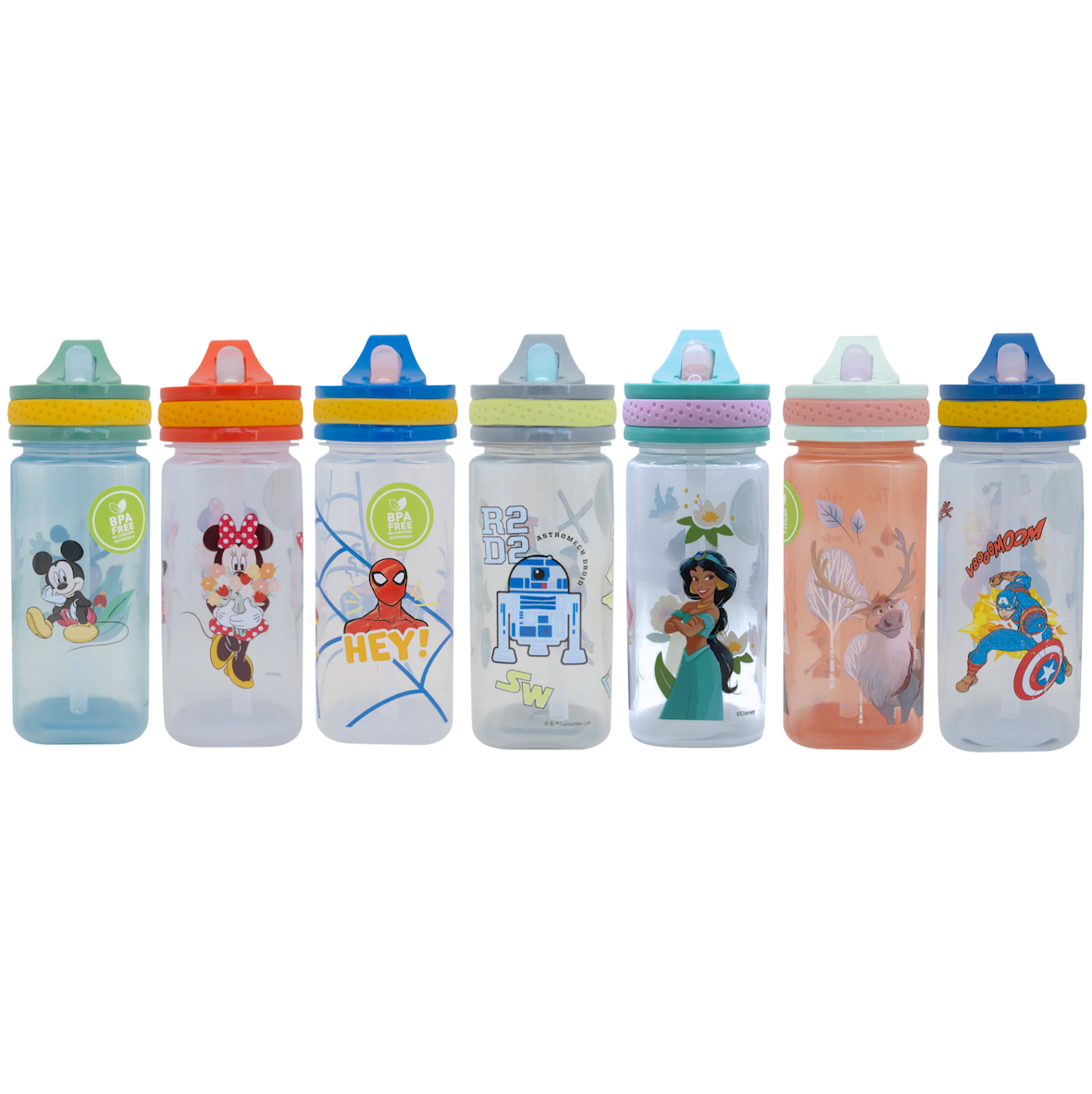 Botella Cuadrada Licencias 500ml