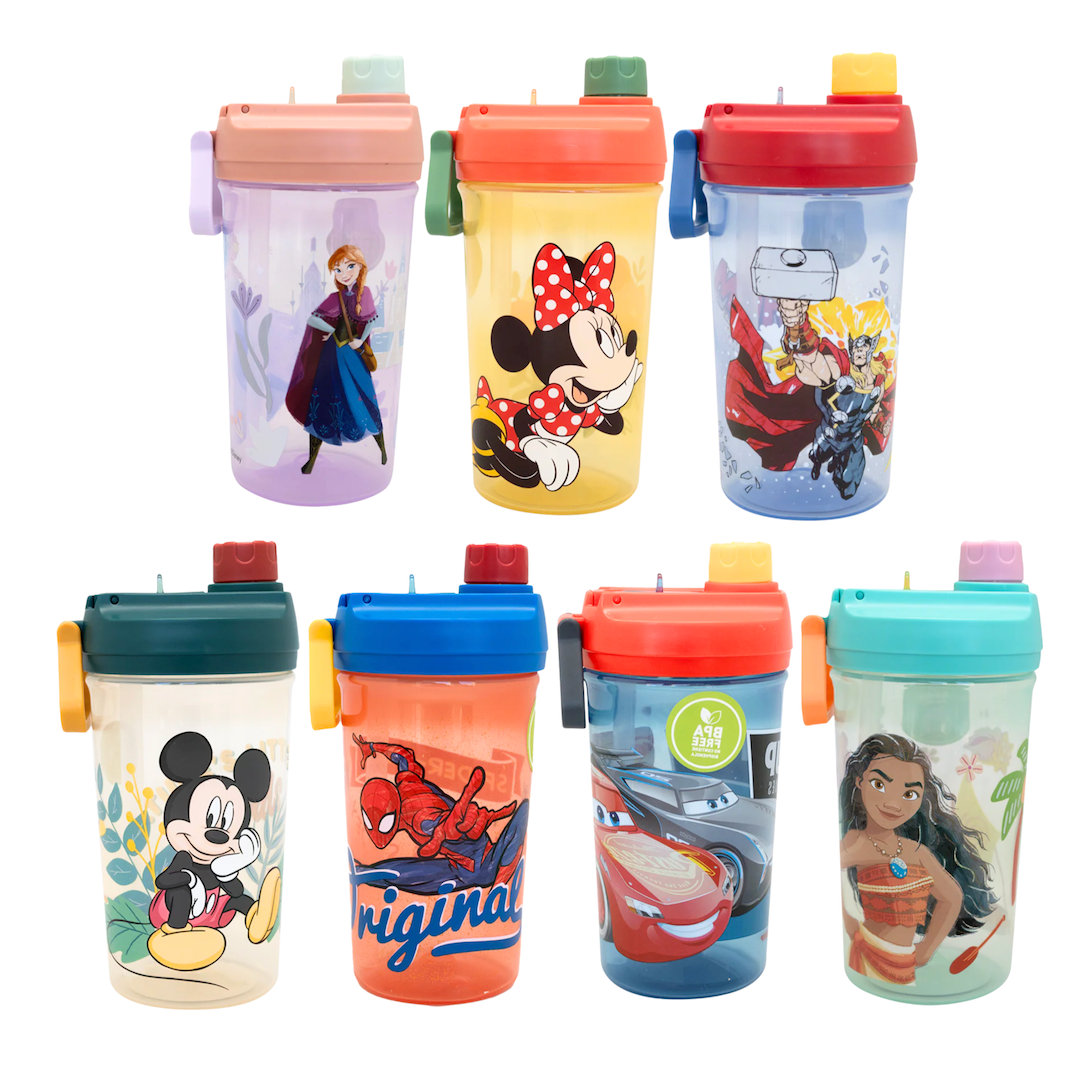 Botella Doble Lid Disney