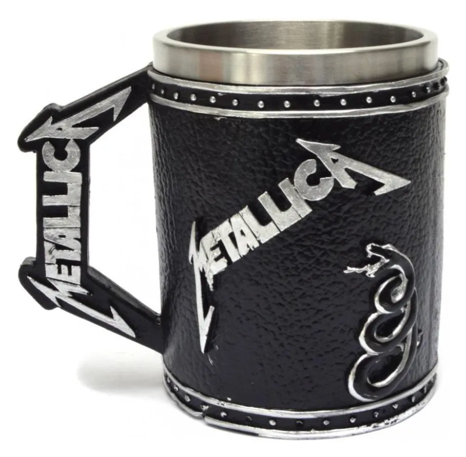 Tazon Resina Rock Metallica