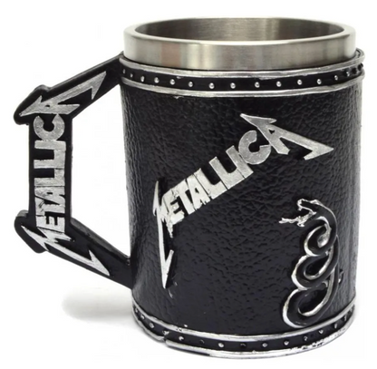 Tazon Resina Rock Metallica