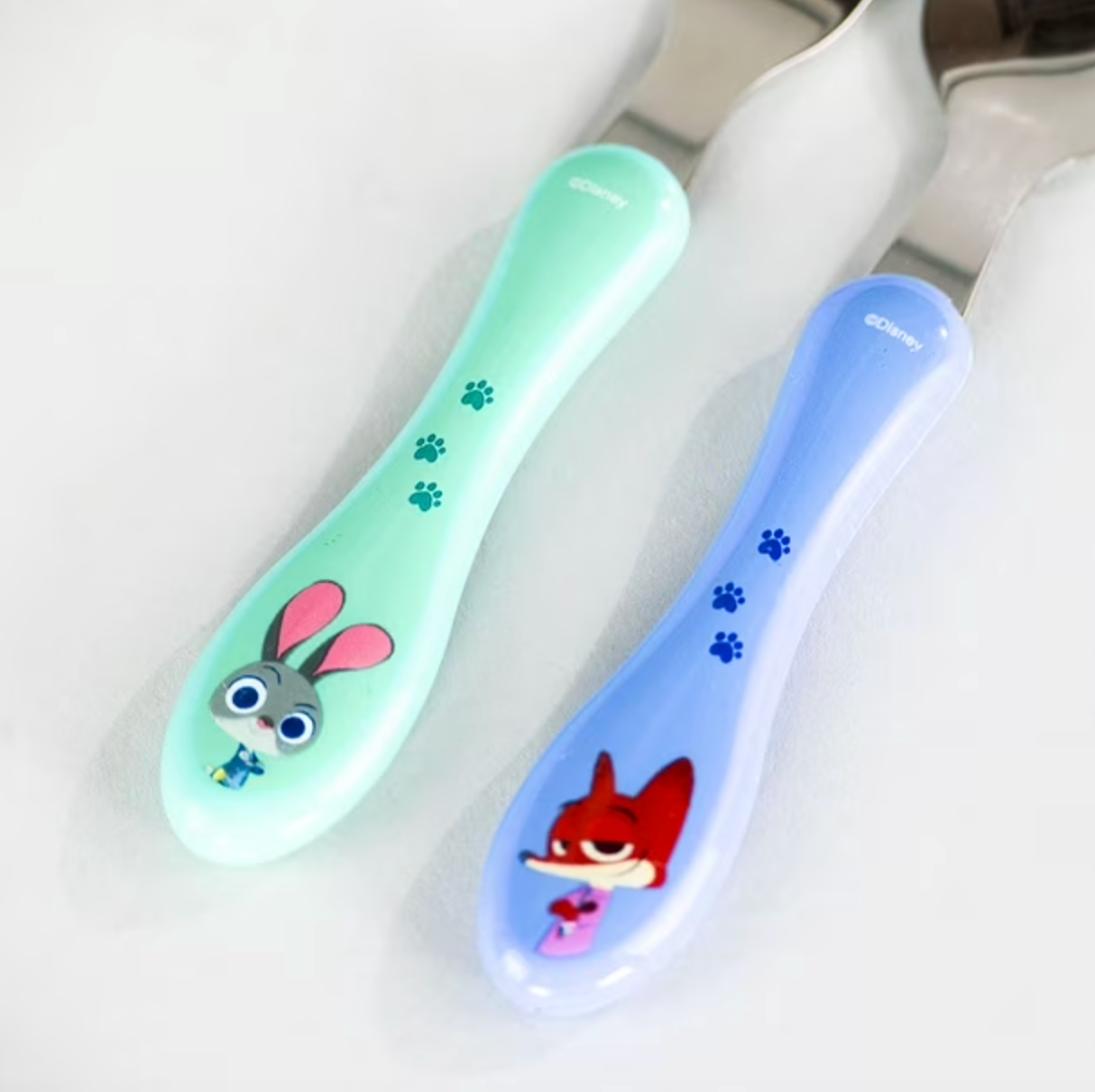 Set Cubiertos Metalicos Zootopia