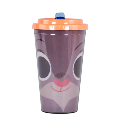 Vaso Doble Pared 450ml Zootopia