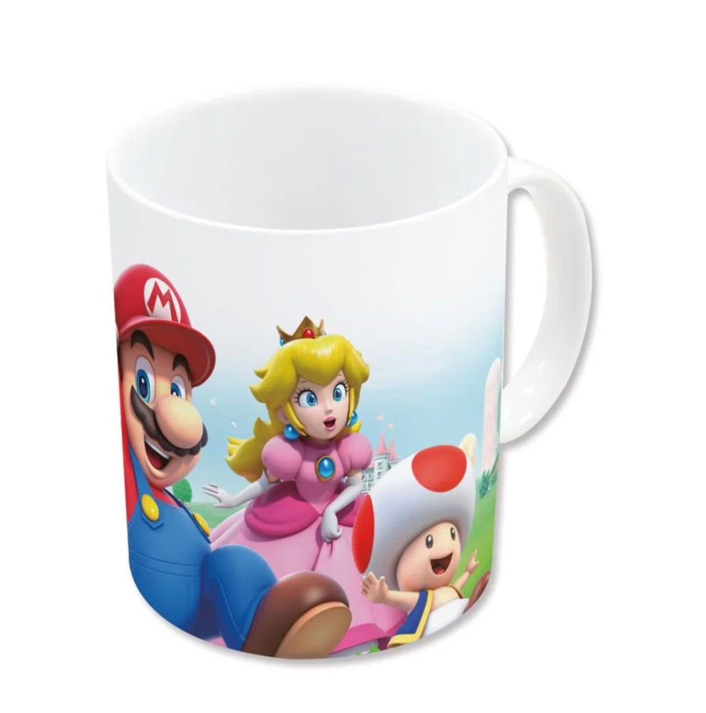 Tazon Ceramica Juvenil Super Mario Friends 320ml