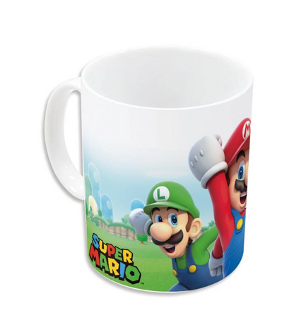 Tazon Ceramica Juvenil Super Mario Friends 320ml