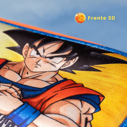 Set 3 en 1 Dragon Ball Super Infantil Azul Naranja