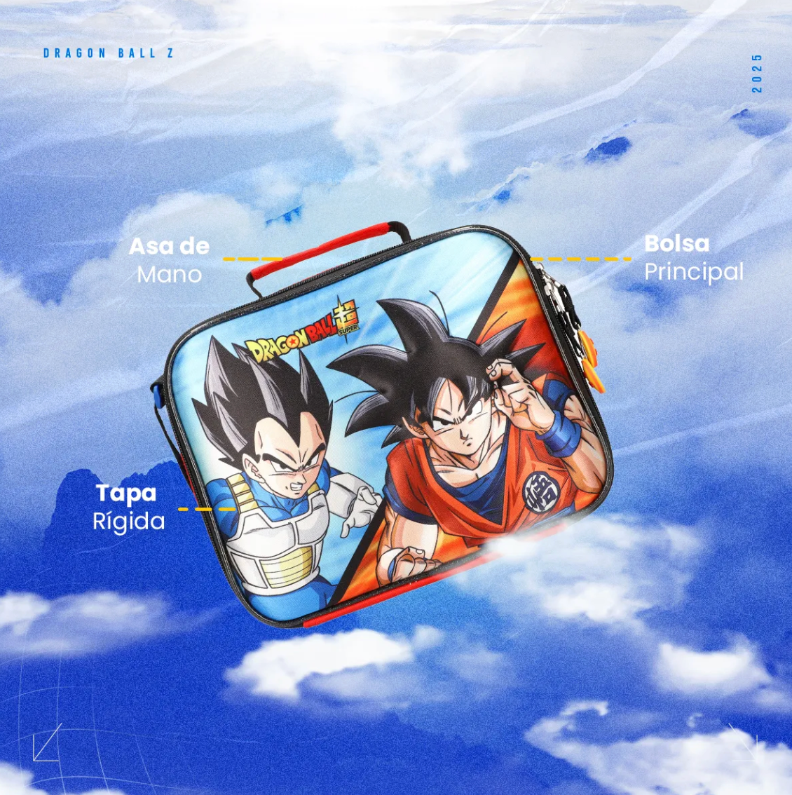 Set 3 en 1 Dragon Ball Super Infantil Azul