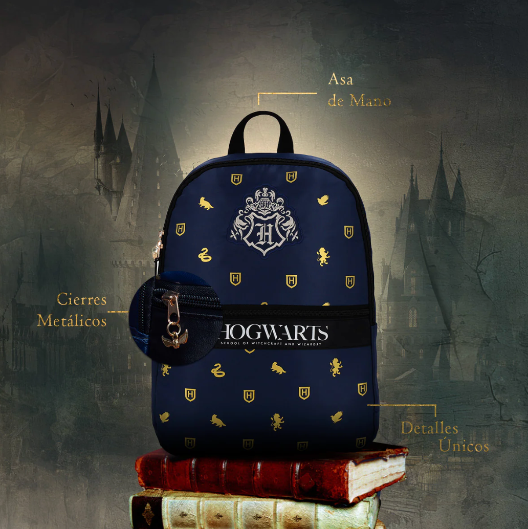 Mochila Harry Potter Juvenil Hogwarts