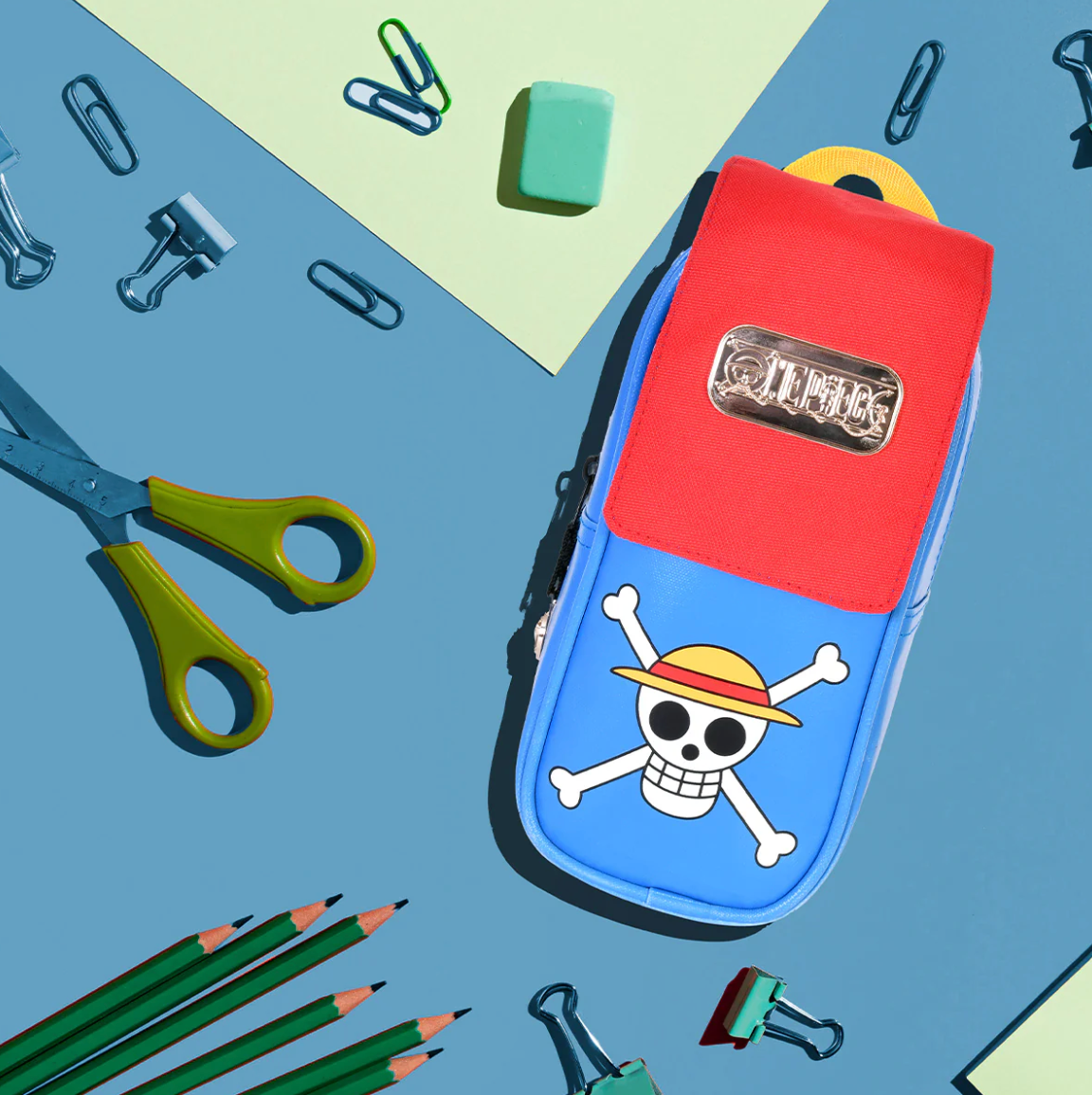 Estuche Escolar One Piece Luffy Juvenil