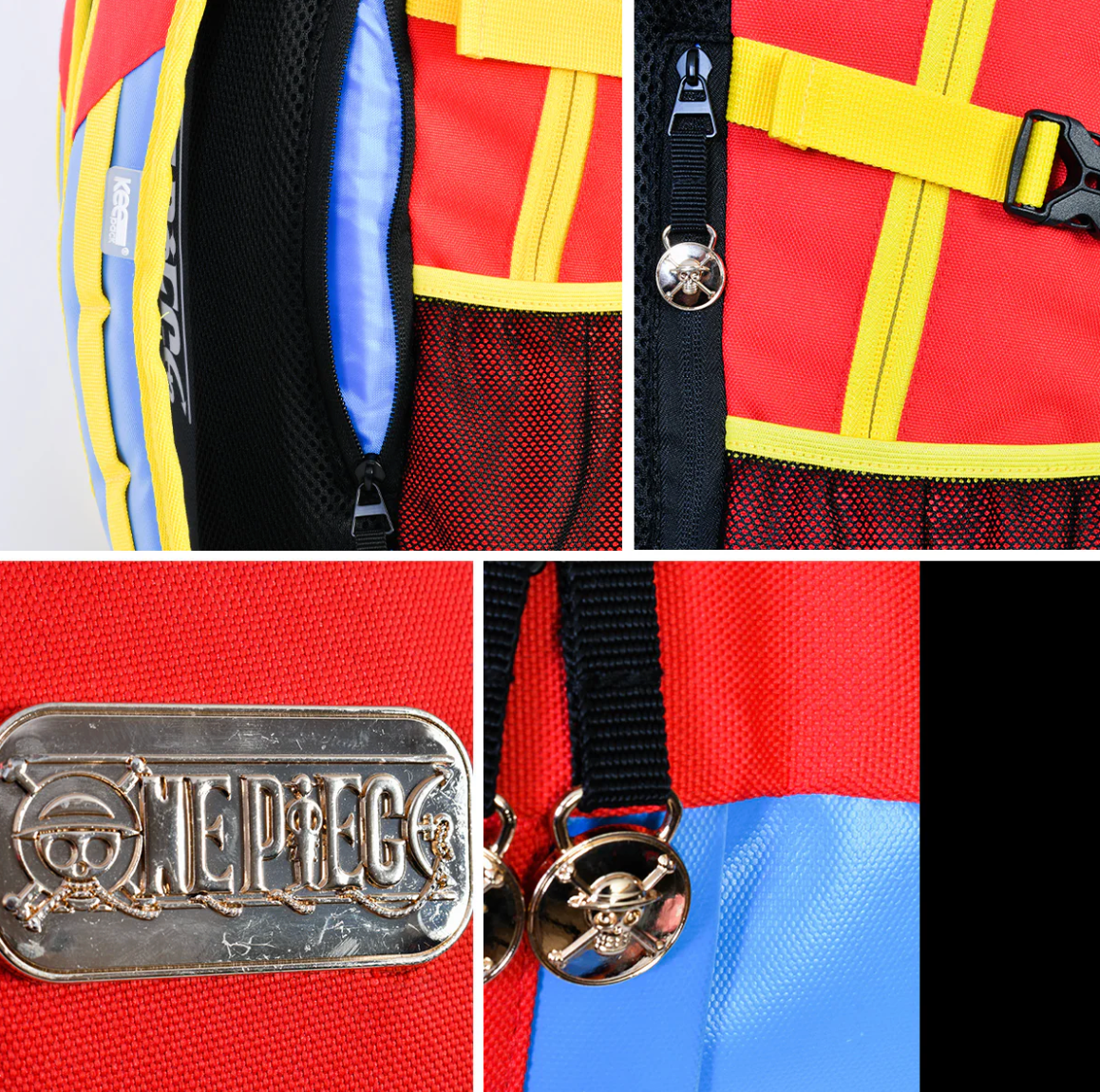 Mochila Luffy One Piece Juvenil
