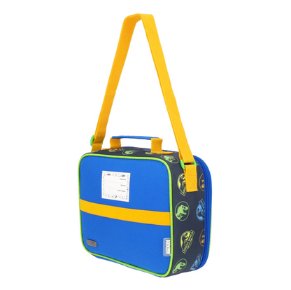 Set Mochila Lonchera y Estuche Jurassic World Dinosaurios Infantil