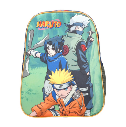 Set Mochila Lonchera y Estuche Naruto Infantil