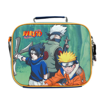 Set Mochila Lonchera y Estuche Naruto Infantil