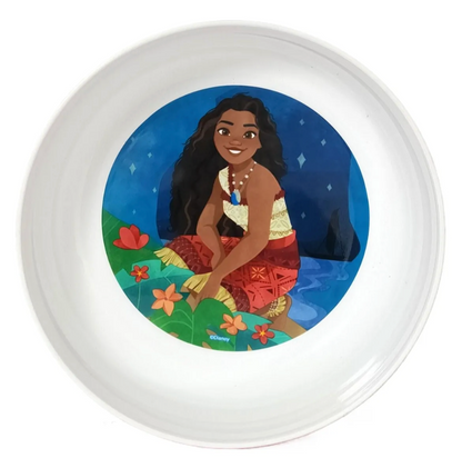 Bowl Melamina Antideslizante Moana Princesas