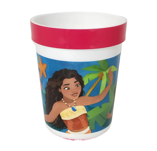 Vaso Melamina Antideslizante Moana Princesas