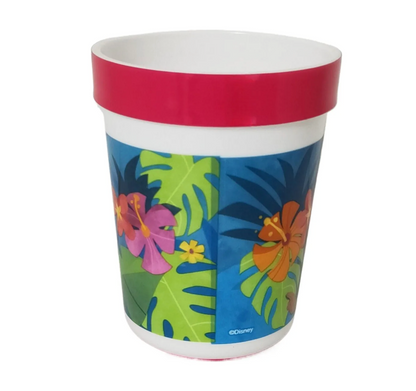 Vaso Melamina Antideslizante Moana Princesas