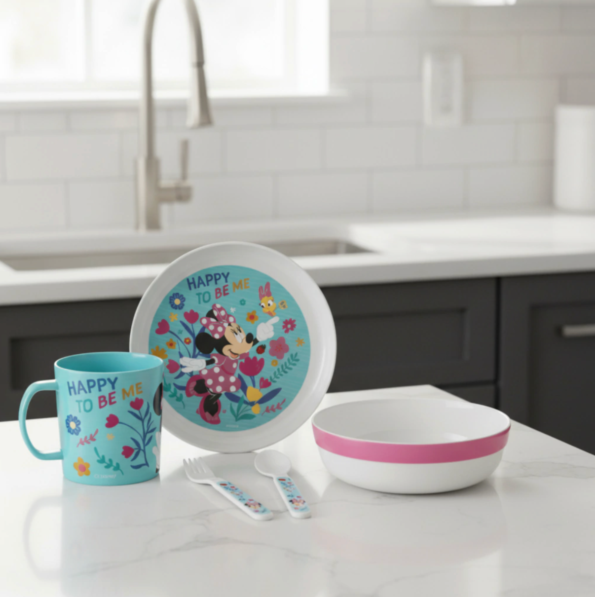 Set Vajilleria 5 Piezas Minnie