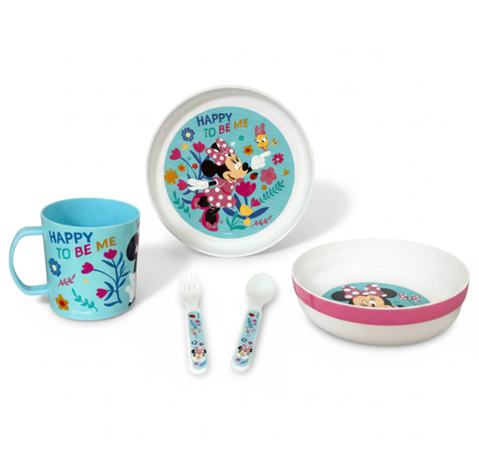Set Vajilleria 5 Piezas Minnie
