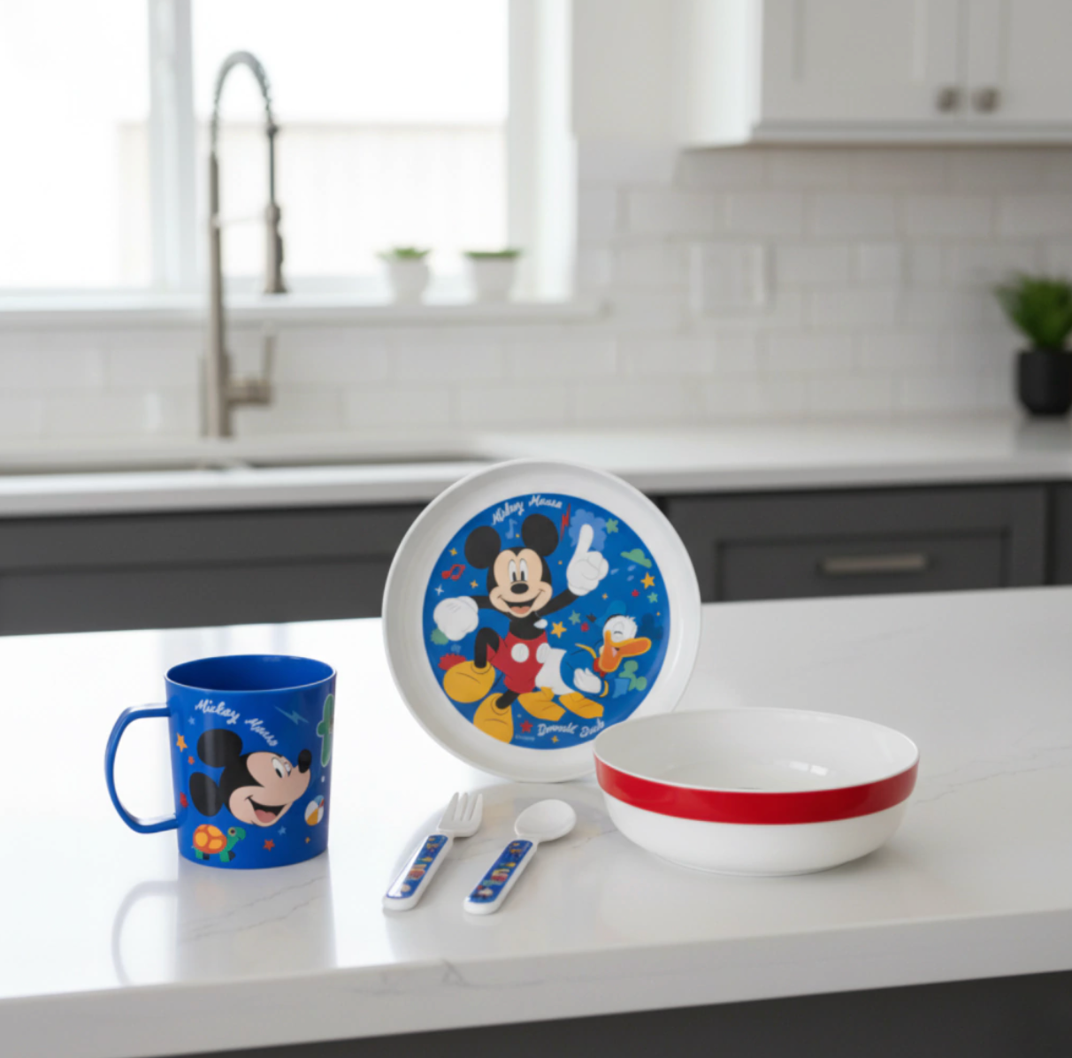 Set Vajilleria 5 Piezas Mickey