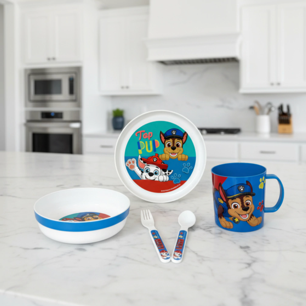 Set Vajilleria 5 Piezas Paw Patrol