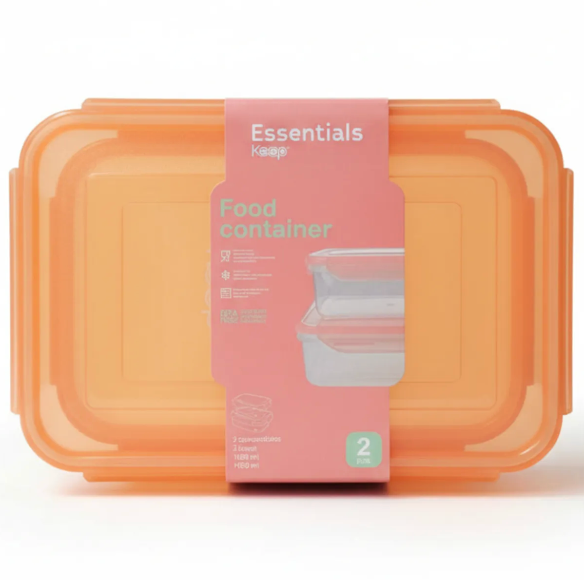 Set 2 Hermeticos Apilables Keep