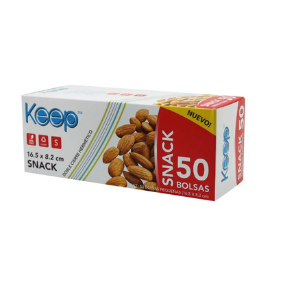 Bolsa Hermetica Snack 50un