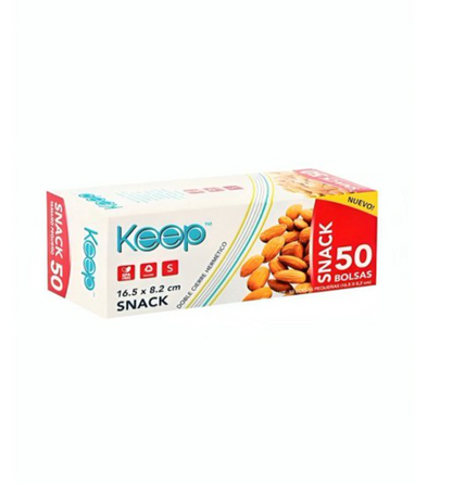 Bolsa Hermetica Snack 50un
