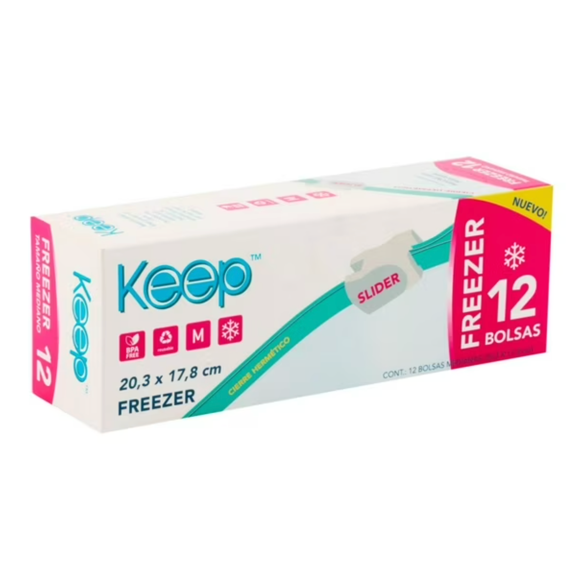Bolsa Hermetica Freezer 12un