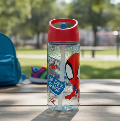 Botella Agua 500ml Spiderman