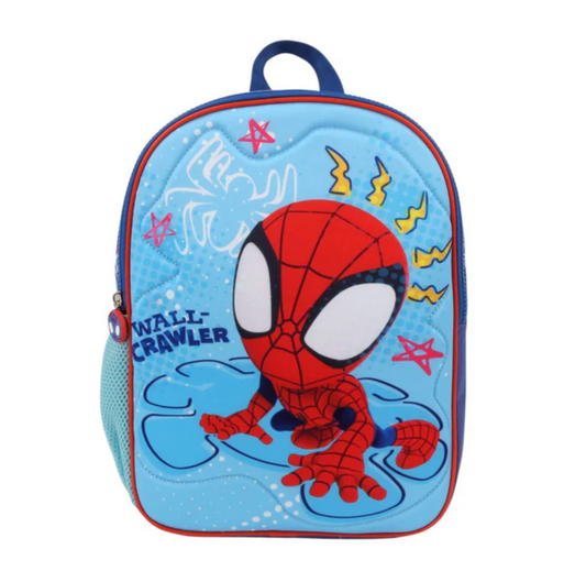 Mochila Infantil Soft Quilt Spiderman
