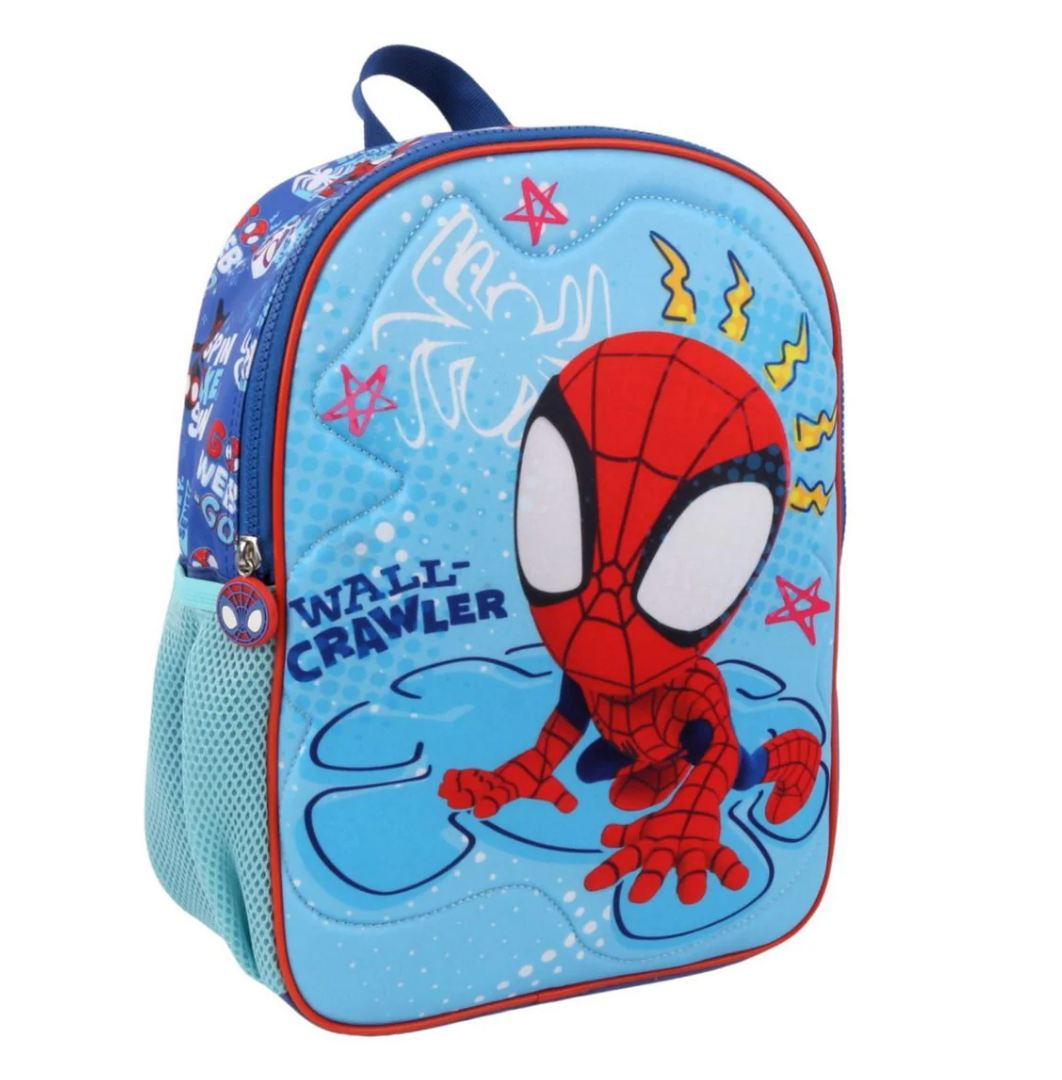 Mochila Infantil Soft Quilt Spiderman
