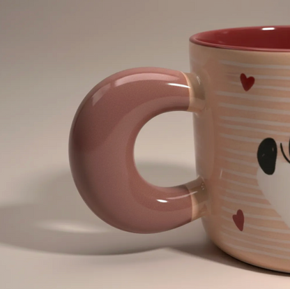 Tazon Macchiato Minnie Kiss 380ml Disney Dia de los Enamorados Valentin