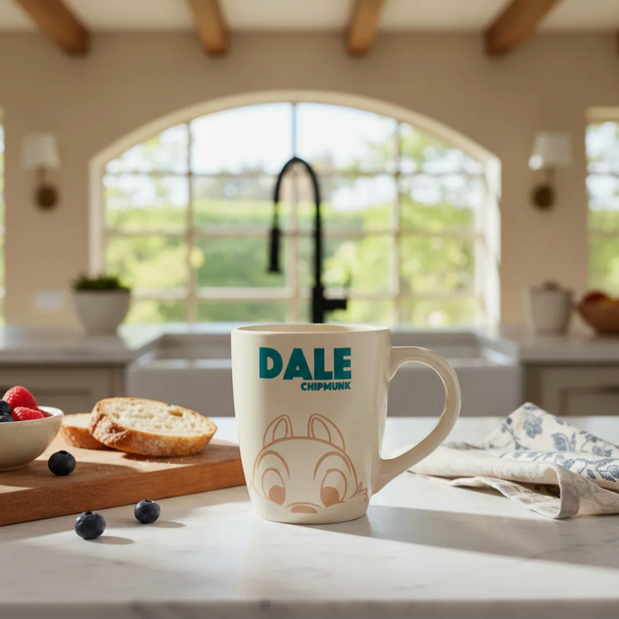 Tazon Chip y Dale Ovalado 30oz Caja Summer Disney