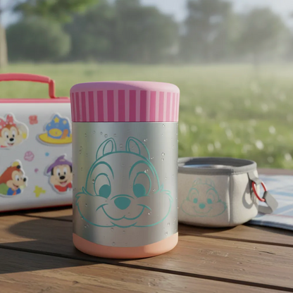 Termo Comida 600ml Summer Disney Chip y Dale