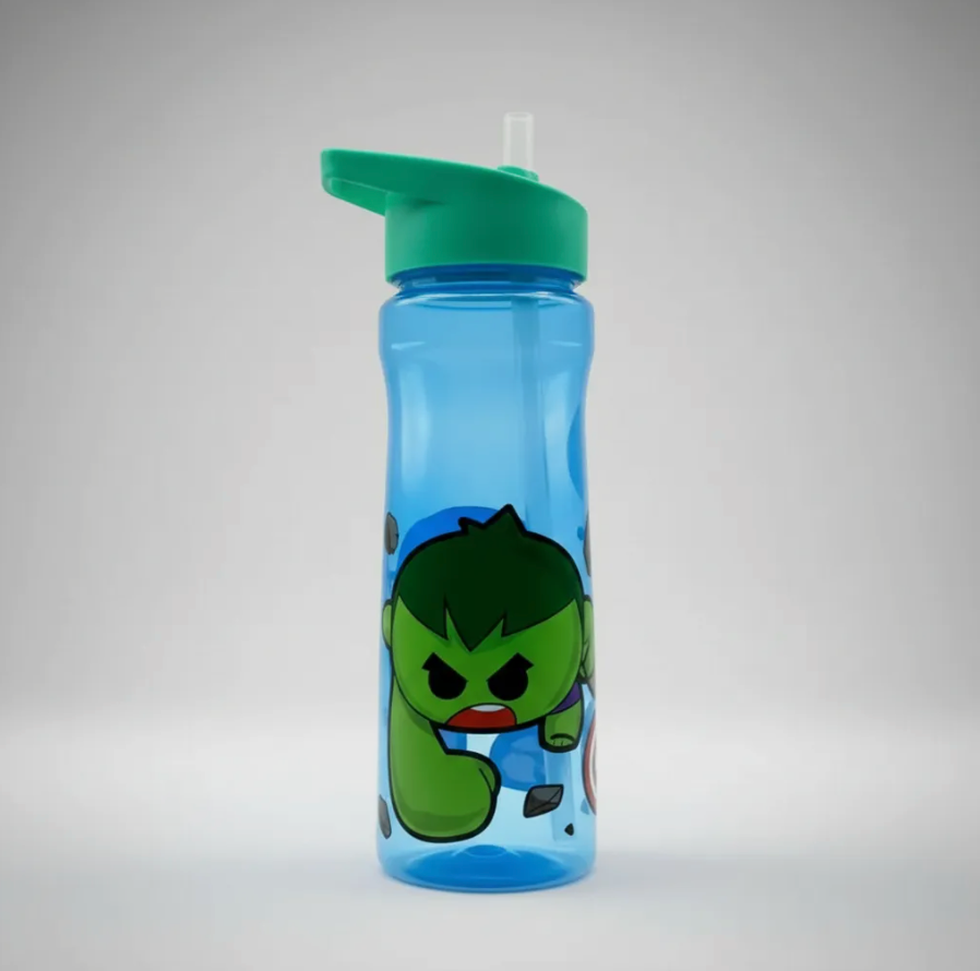 Botella Curva Avengers 600ml