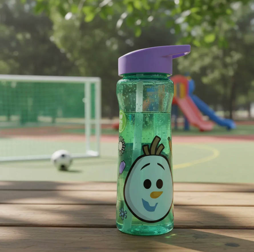 Botella Curva Frozen 600ml